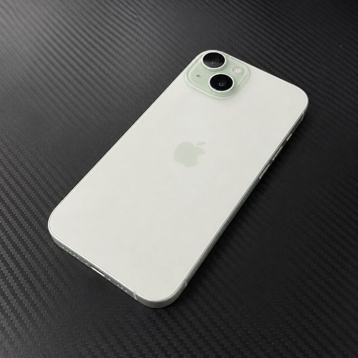 iPhone 15 zielony | idealny stan | blokada iCloud | na części