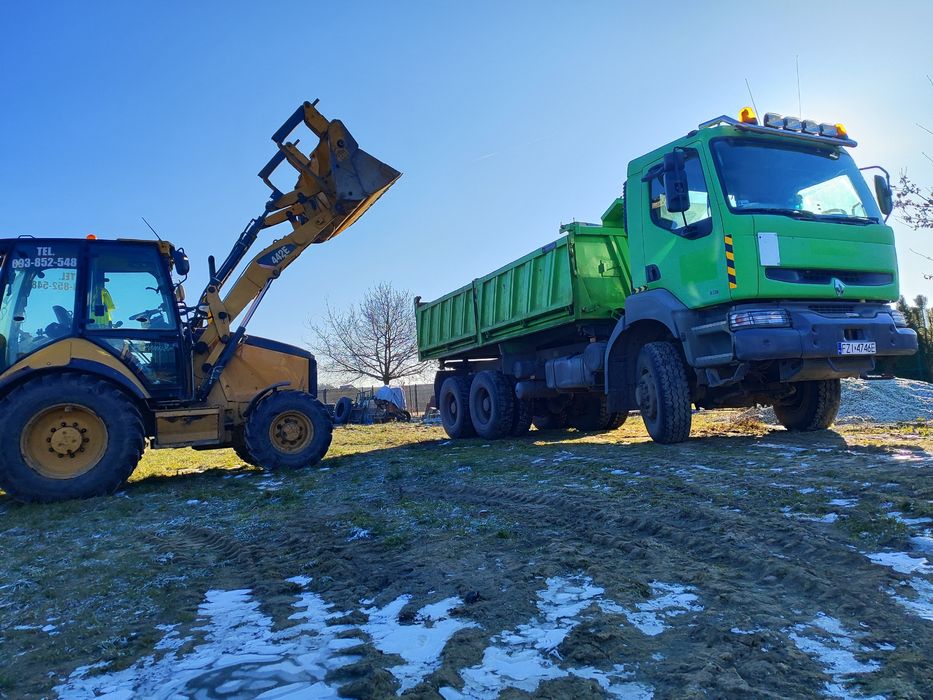 Usługi koparko-ładowarką