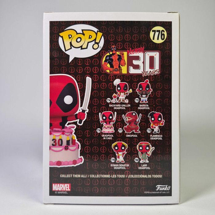 Funko POP! Deadpool in Cake 776 Metallic + [протектор]