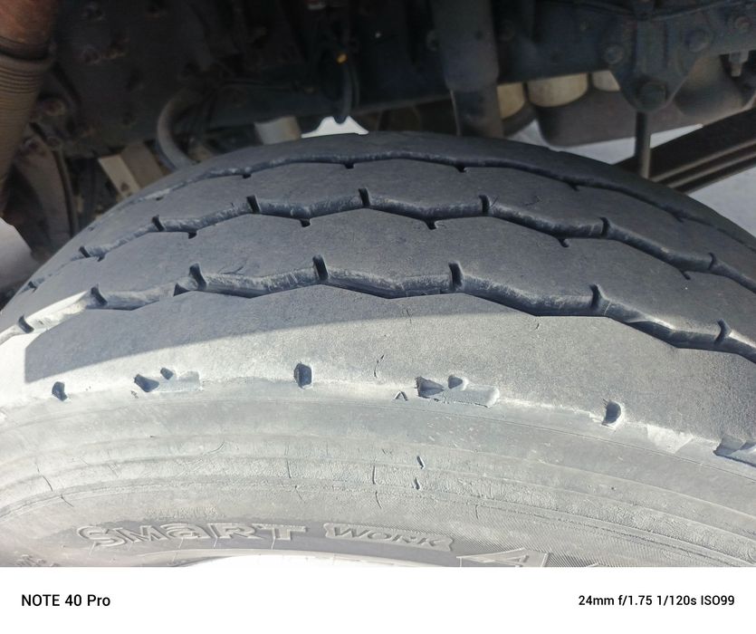 Opony z felgami 4 szt 13 R22.5