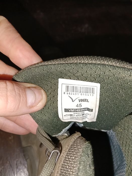 Берці Vogel колір хакі