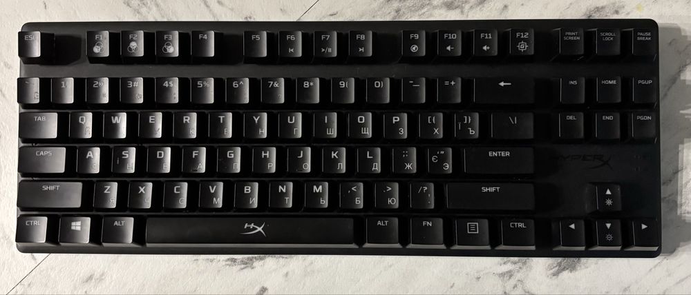 HyperX Alloy Origins TKL механическая клавиатура RGB игровая
