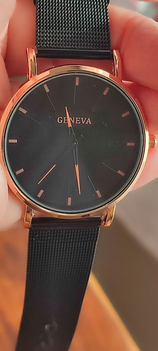 Geneva - zegarek czarny