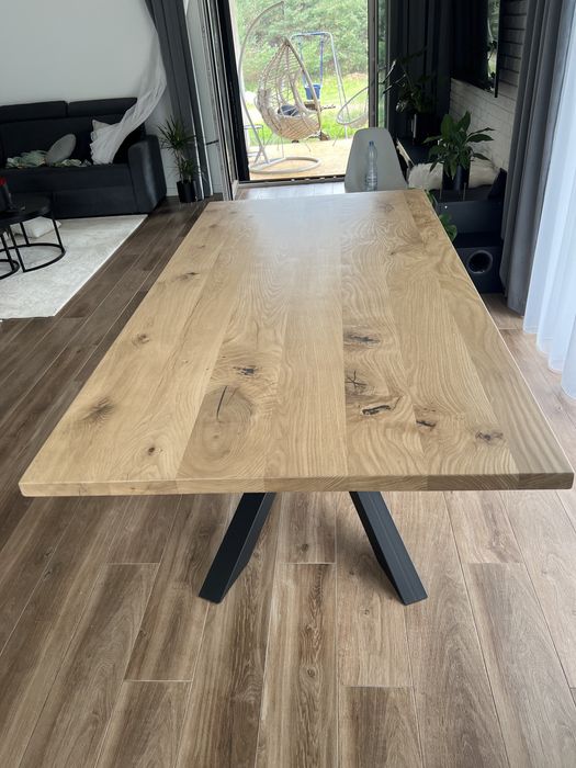 Stół dębowy pająk,loft, kuchnia,salon