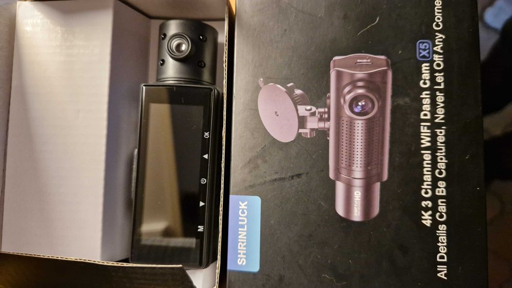 Dashcam câmara automóvel 4k