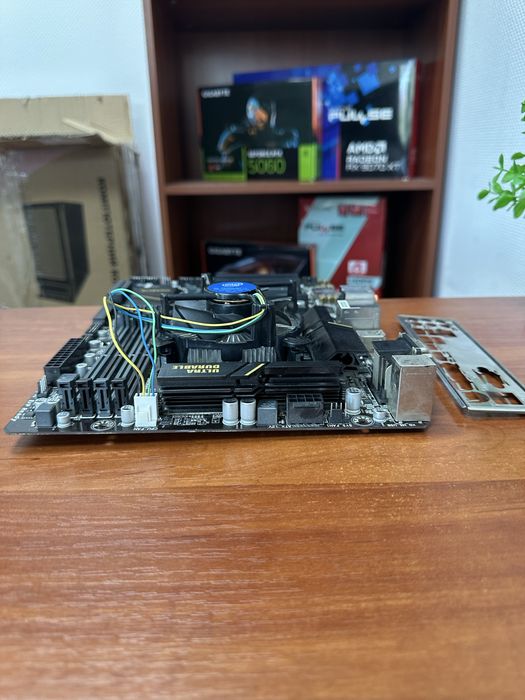 Комплект intel i5 6500 / GA-Z170-D3H / Кулер intel