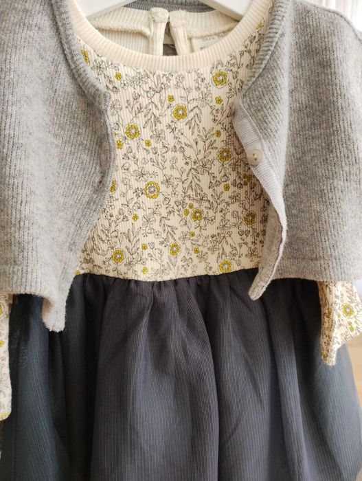 Vestido 9/12 meses - Zara