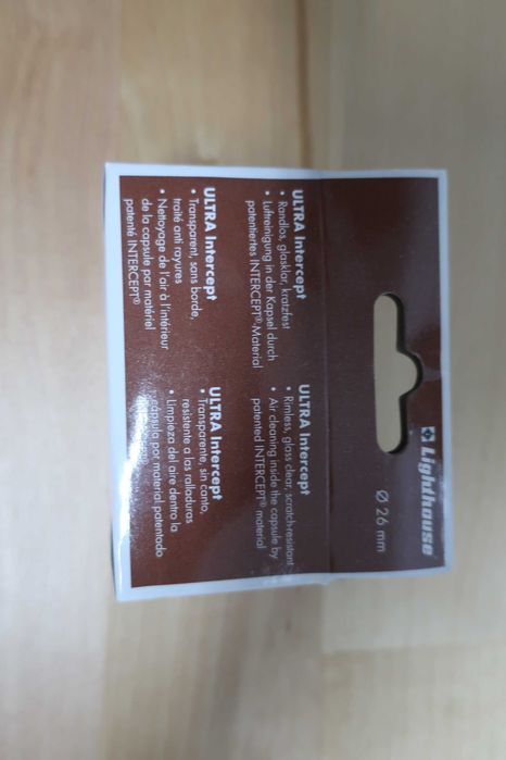 Cápsulas LEUCHTTURM ULTRA Intercept 26 mm, para moedas de 2€