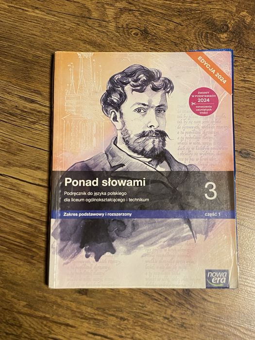 Ponad słowami 3 część 1 podręcznik do języka polskiego