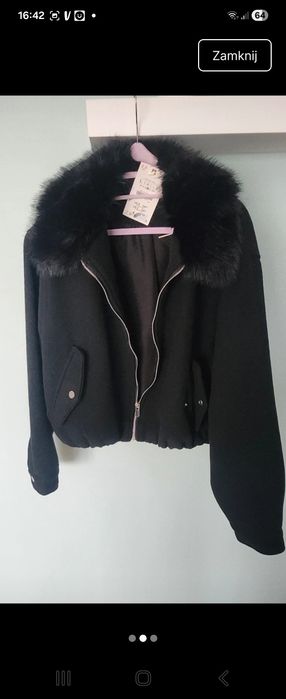 Kurtka zara czarna