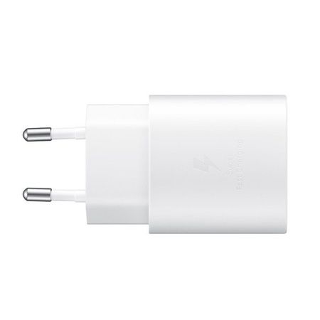 Samsung Super Szybka Oryginalna Ładowarka PD (25W) USB-C biała EP-TA800EWE