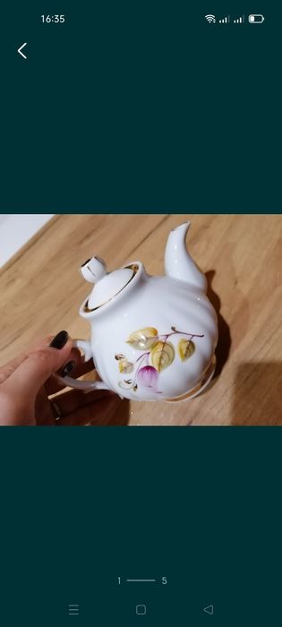 Чайник фарфор метал заварний і великий