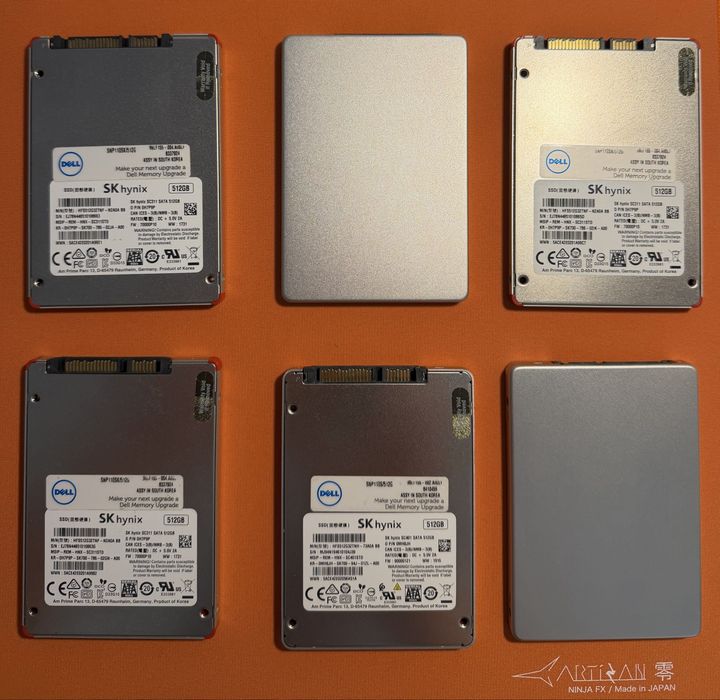 SSD диск (накопичувач) Micron / SK hynix обсягом 512 ГБ.