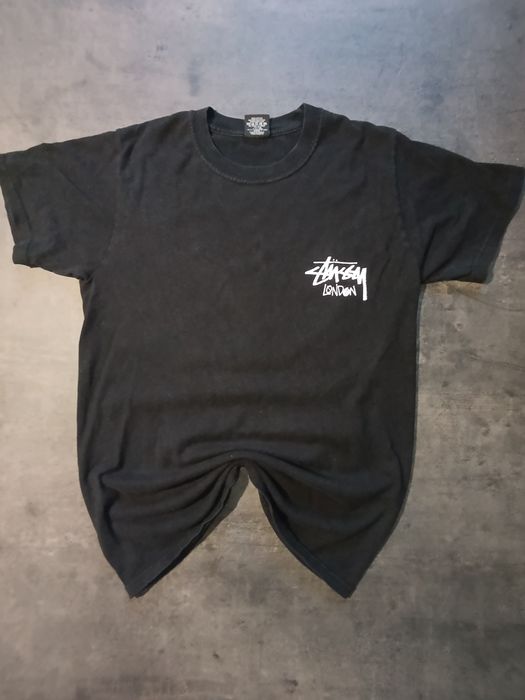 Футболка Stussy london dril drip swaga sk8