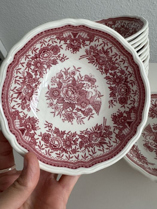 Miseczki Villeroy Boch Fasan czerwone