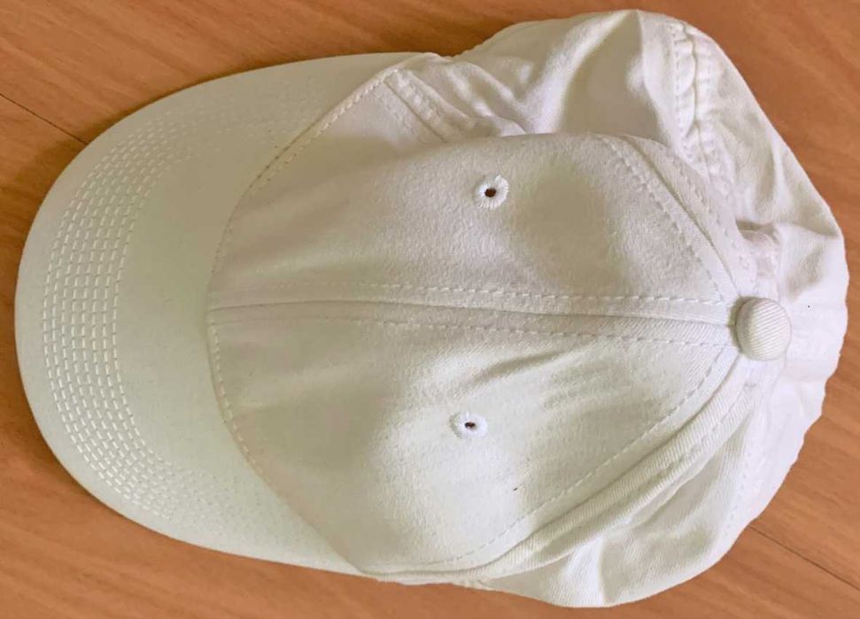 Boné Cap Unissexo, Branco, como Novo