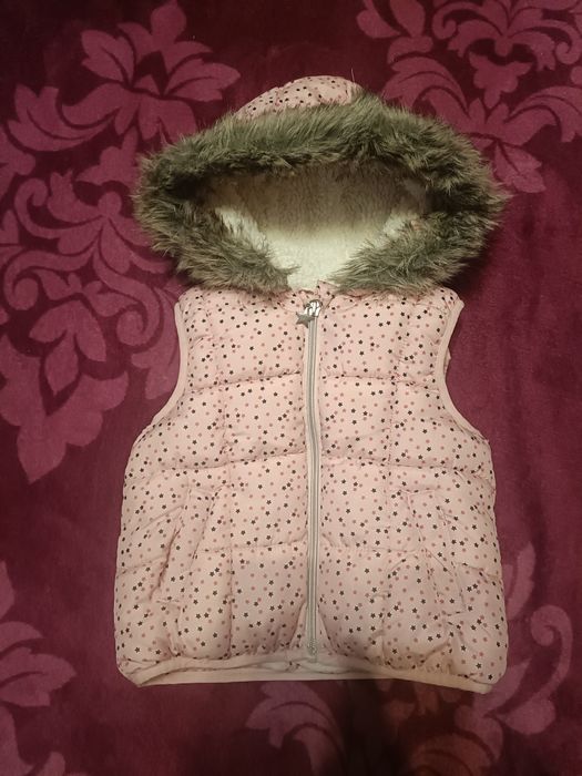 Bezrękawnik dla dziewczynki