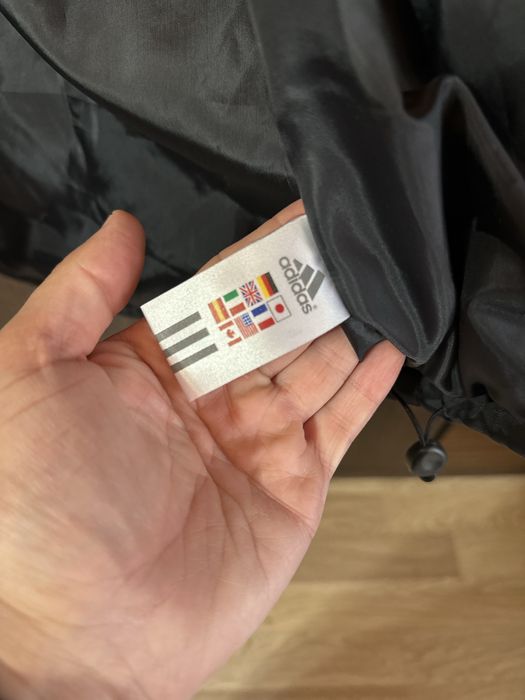 Зимова подовжена Вінтажна куртка  Adidas ФК Шахтар Донецьк 2001-2005