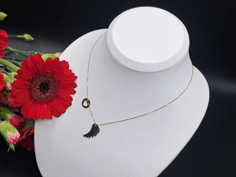 ZŁOTY ŁAŃCUSZEK Celebrytka 1,82 GR. Próba: 585 Roz. 43 Komis Redi