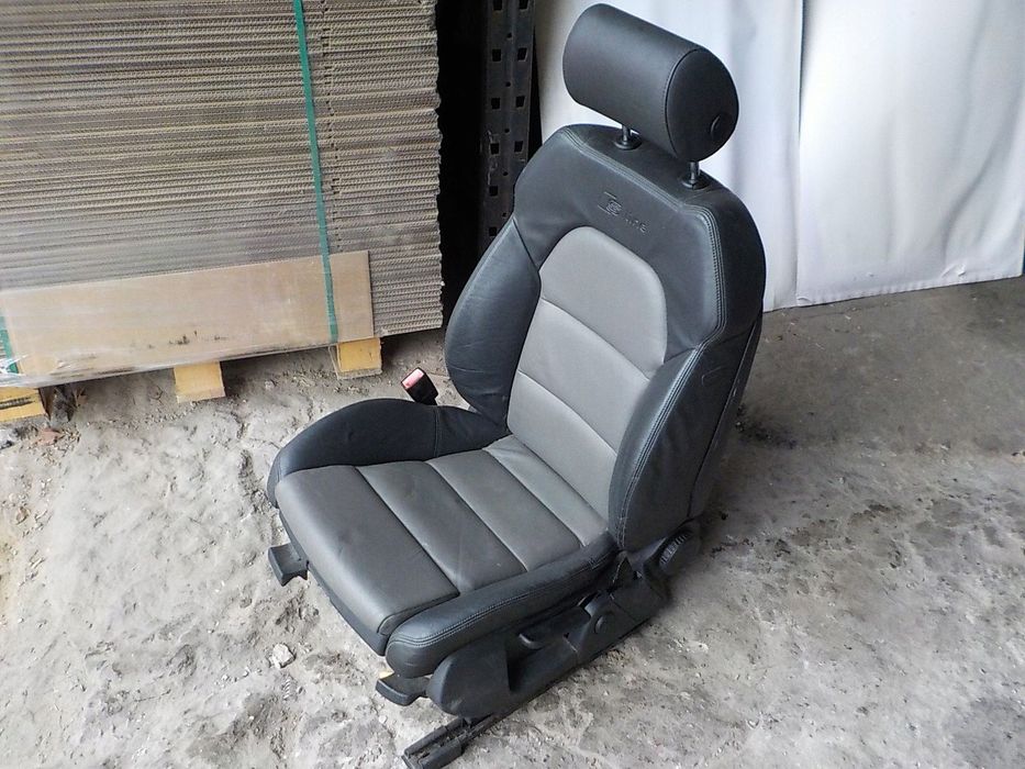 AUDI A4 B6 B7 FOTEL KIEROWCY LEWY PRZÓD PRZEDNI S LINE