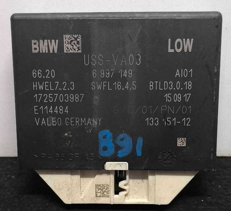 Centralina Sensores Estacionamento BMW X3 (E83) ano 2007
