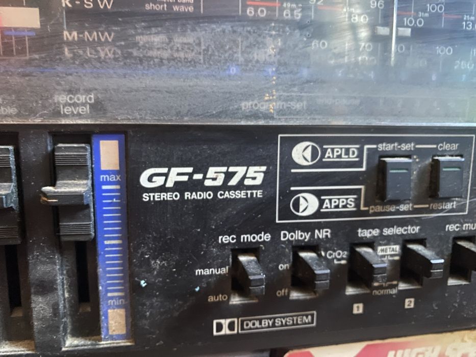 Магнитофон Sharp gf - 575 Stereo Radio Cassette
