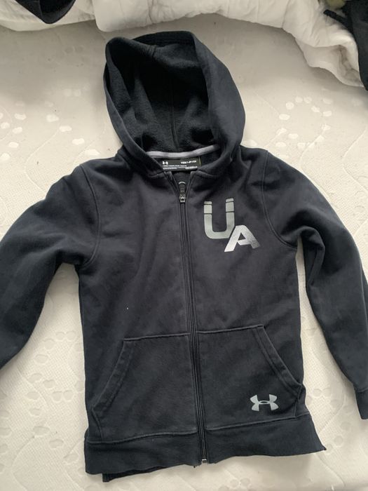 Bluza rozpinana under armour - szerokosc pachy 36 cm