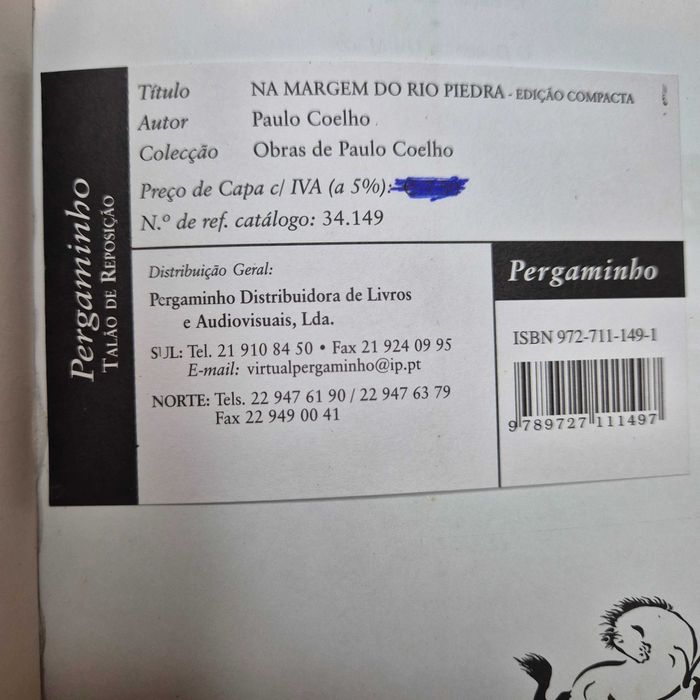 Livro Paulo Coelho