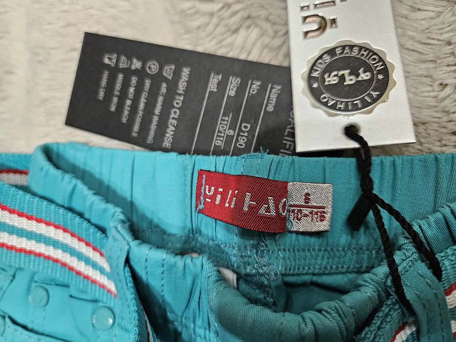 Spodenki dla chłopca, r 110