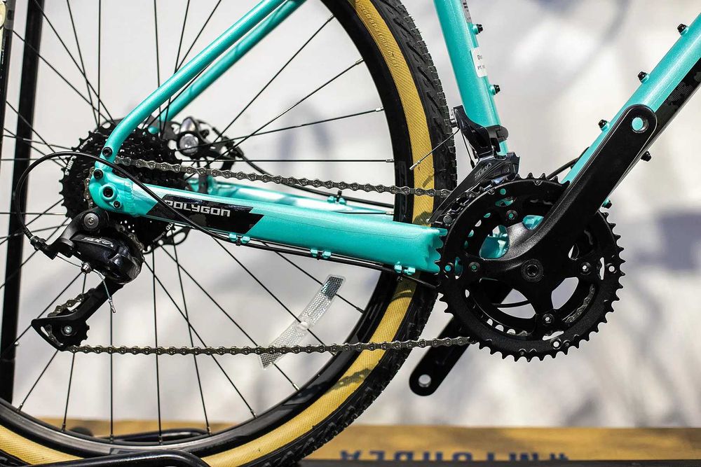 Велосипед гравійний POLYGON  BEND R2 (2021) 27.5" L  BLU/BLK