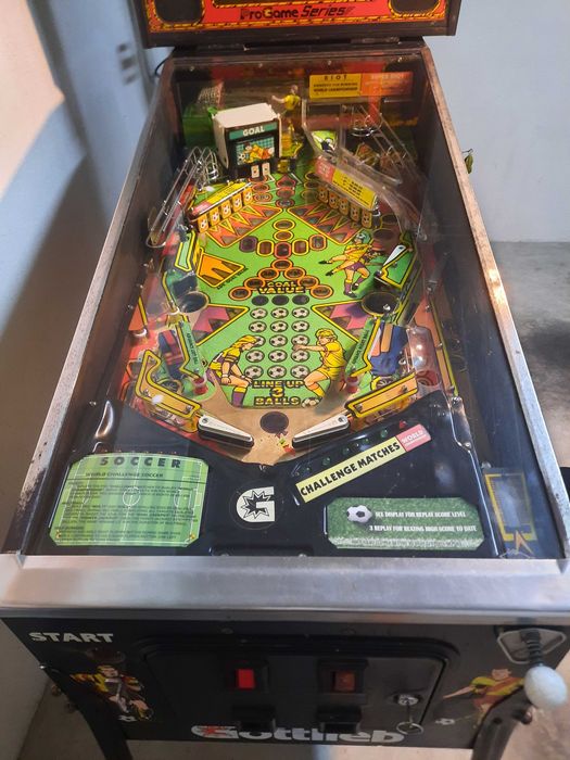 Vendo máquina de flippers (Pinball) Gottlieb World Challenge Soccer