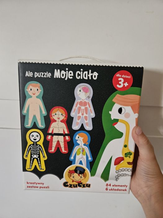 Puzzle CzuCzu 84 szt. CzuCzu Ale puzzle Moje ciało