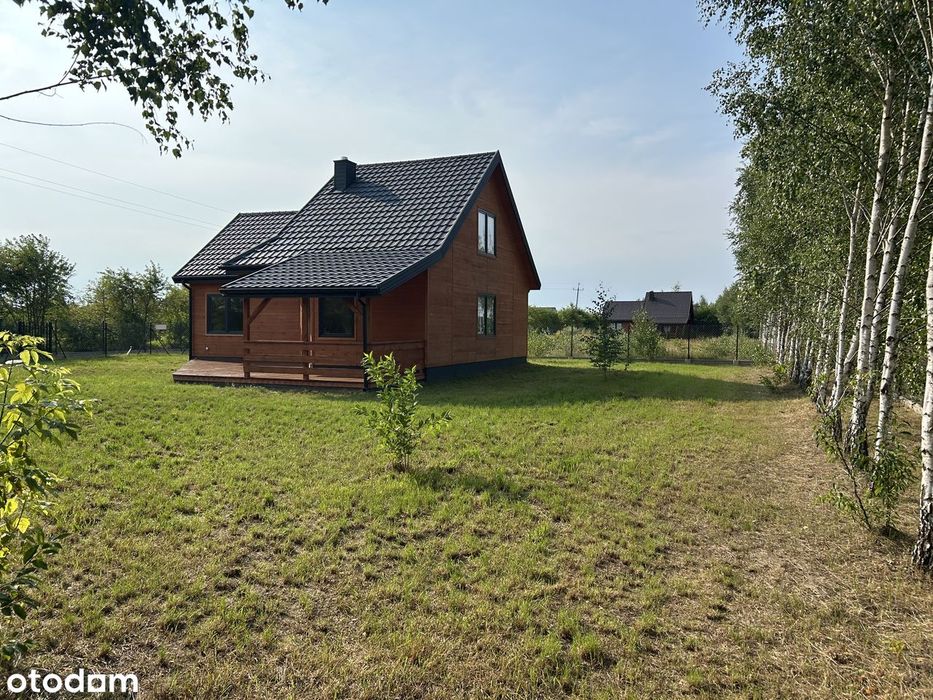 Działka z domem całorocznym w Jońcu nad Wkrą, 60km od Warszawy
