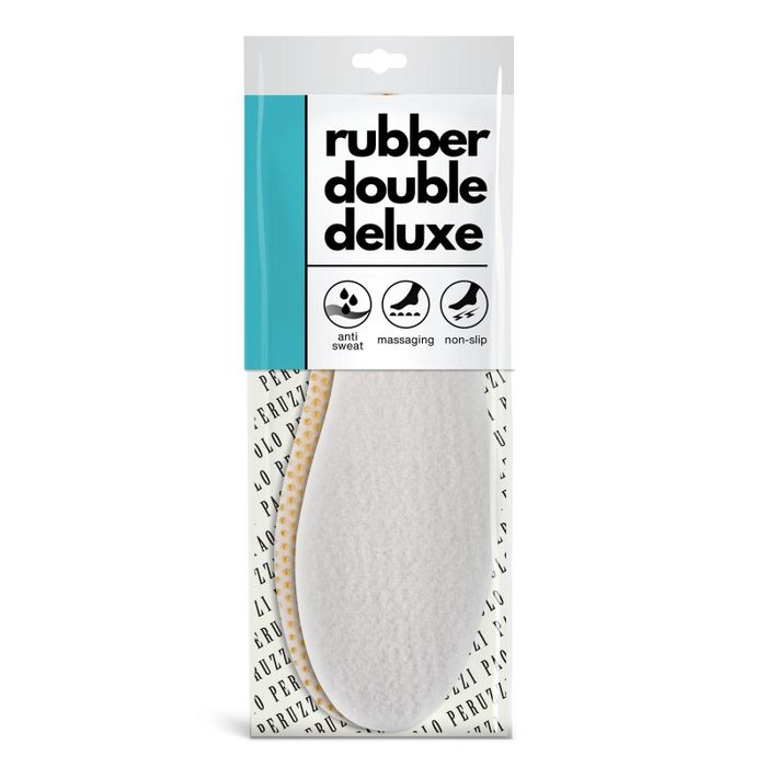 R. 44 - Wkładki podgumowane Rubber Double Deluxe Paolo Peruzzi 02W44