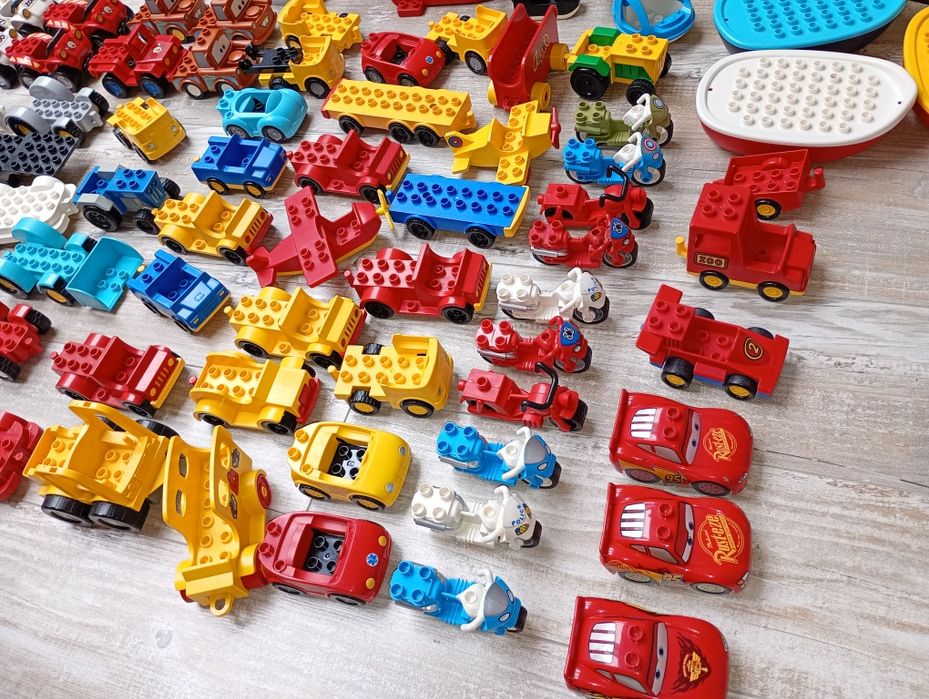 10 zł sztuka pojazdy lego duplo