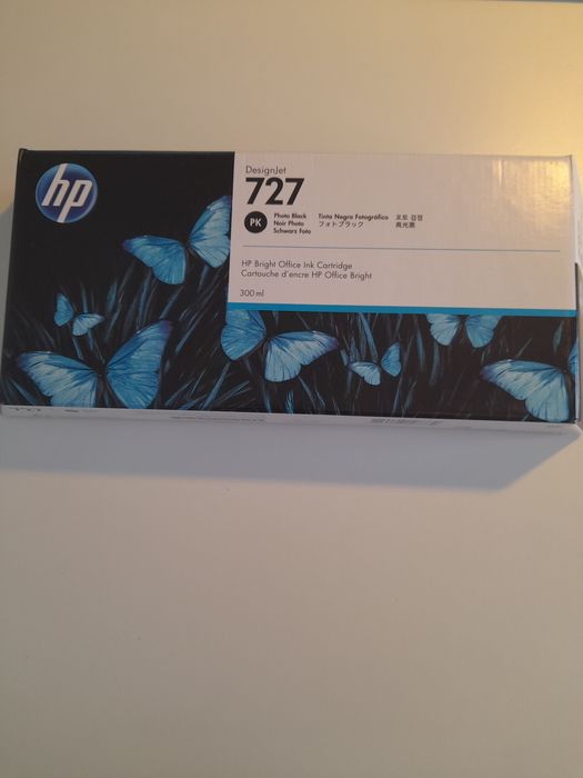 Tinteiro HP 727 preto