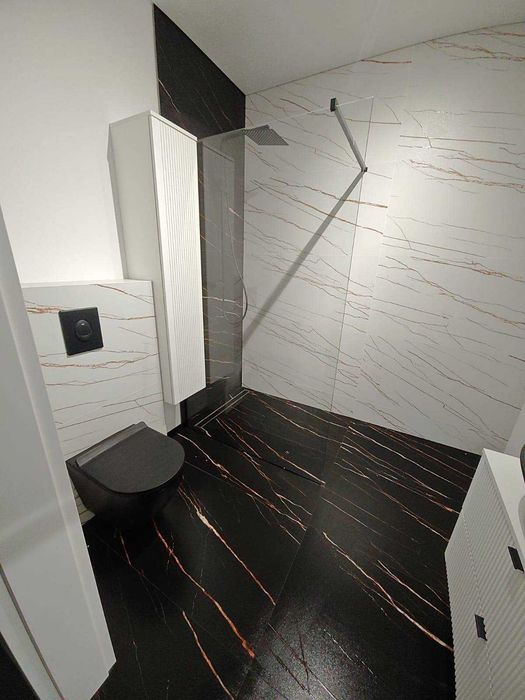 Gres Marquina graphite 60x120 black płytka lappato półpoler złota żyła