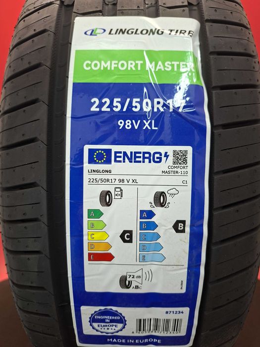 225/50 R17 98 V XL Nowe letnie opony Ling Long Comfort Master