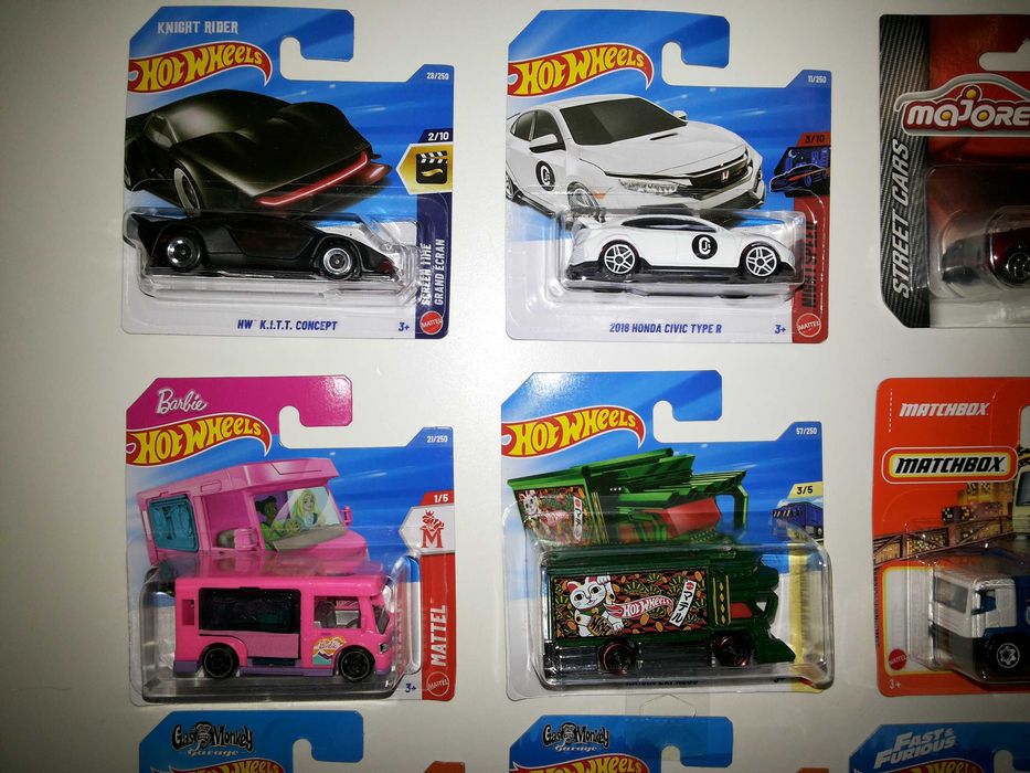 Carros Miniaturas escala 1/64 - Hot Wheels - Majorette - Matchbox