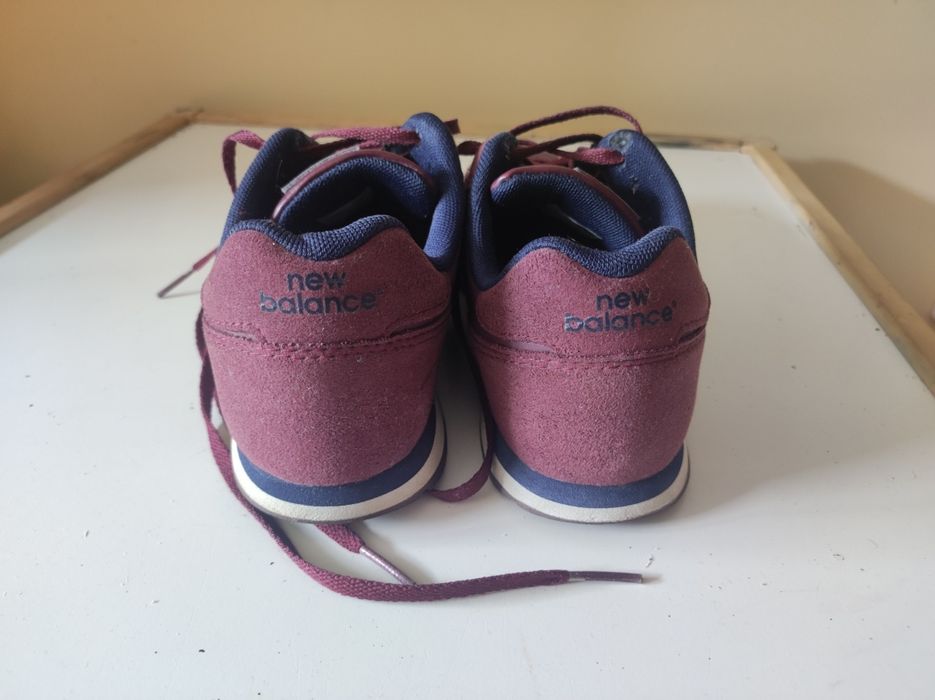 New balance 373 damskie bordowe