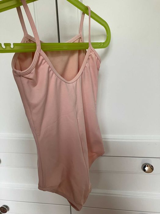 Body baletowe Bloch, różowe, 6 lat