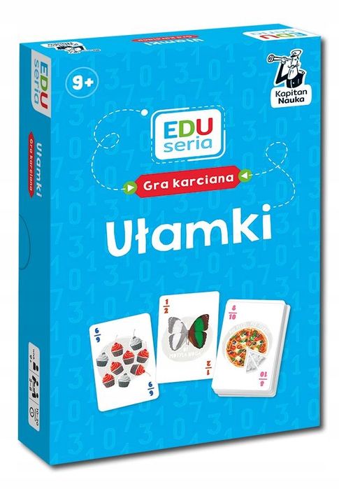 Eduseria Ułamki Gra Karciana Wiek 9+