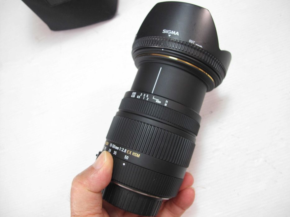 Sigma 17-50mm 2.8 estado TOP Estabilizada para Nikon