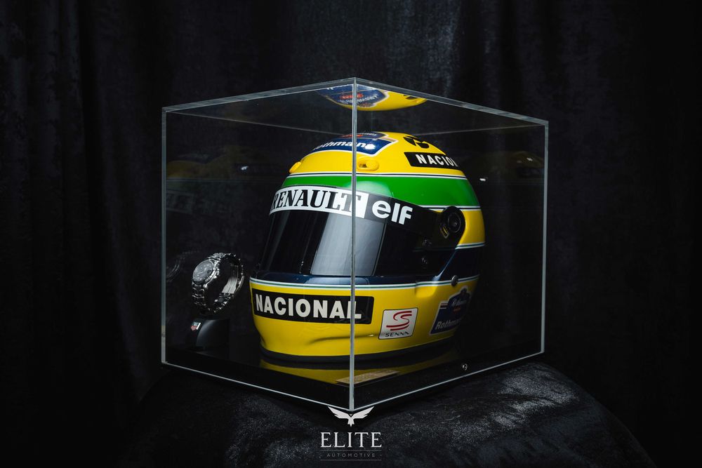 Ayrton Senna — Bell Helmets — Nº 623 de 1000 unidades