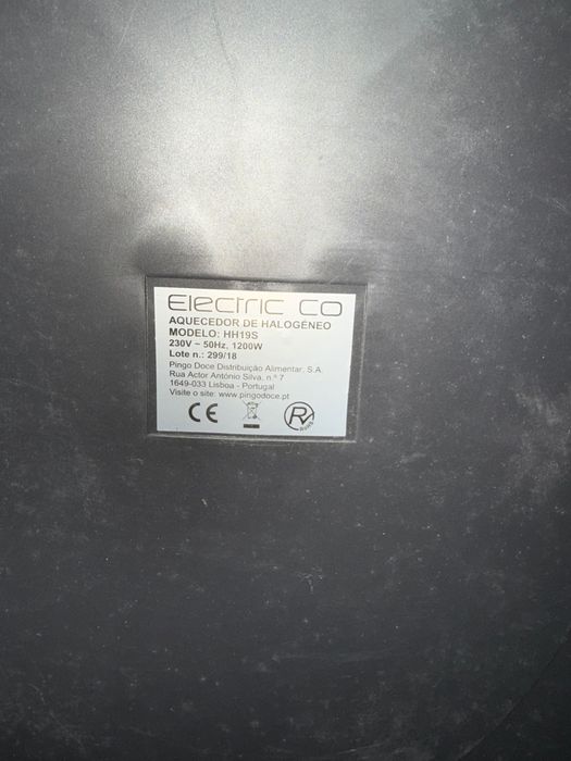 Aquecedor de Halogéneo