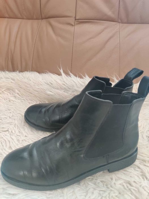 Botki damskie skórzane Clarks