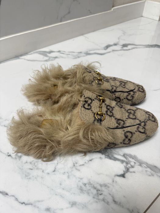 Мюлі Gucci - original , з хутром,39 розмір