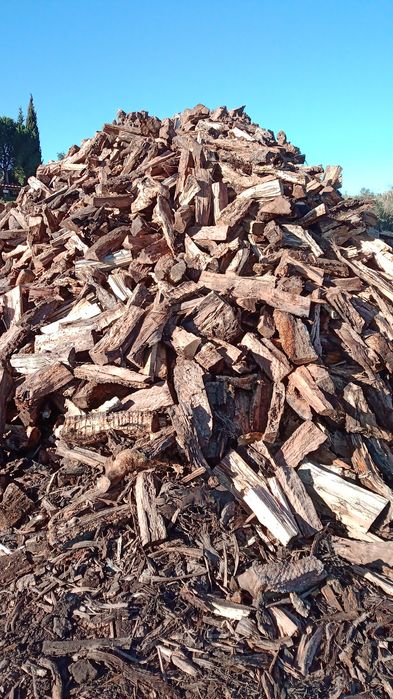 Lenha de sobro seca