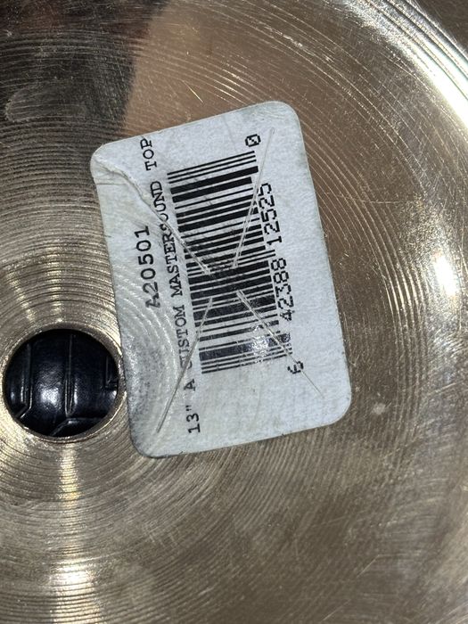Hi Hat Zildjian A Custom Mastersound 13”
