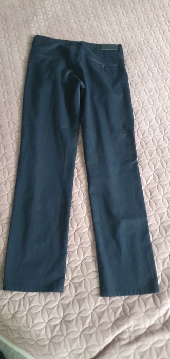 Spodnie męskie M granatowe